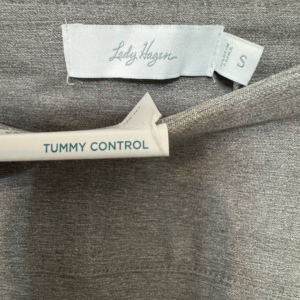 Lady Hagen Tummy Control Pull On Skort NWT in Heather Grey - Picture 5 of 7